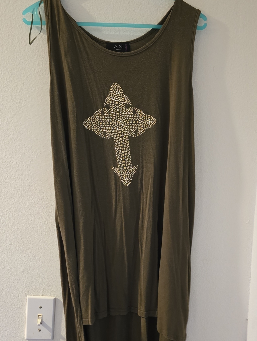 OLIVE Hi/Low Sleeveless Caftan/ Dress.